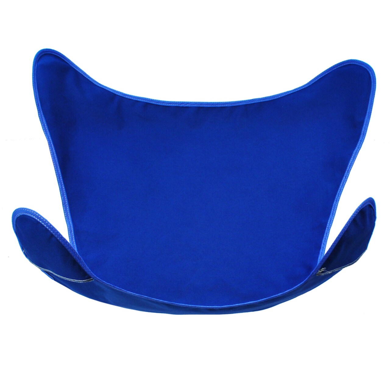 The Hamptons Collection 35" Royal Blue Heavy-Duty Outdoor Replacement Cover for Butterfly Chair